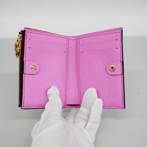 Louis Vuitton Wallet Monogram Portefeuille Lisa M82383 Brown Pink Ladies - Picture 4 of 11